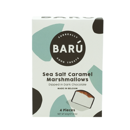 Dark Chocolate Sea Salt Caramel Marshmallows (4 Pieces)