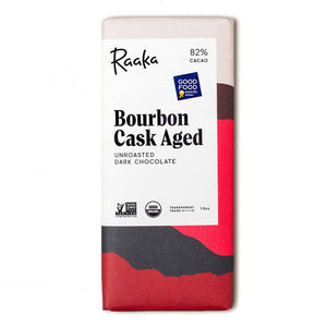 Bourbon Cask Aged / 82% Cacao