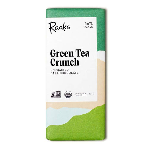 Green Tea Crunch / 66% Cacao