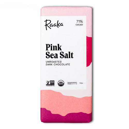 Pink Sea Salt / 71% Cacao