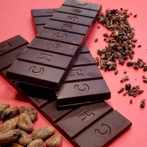 Forest Garden Vanilla - 82% Dark Chocolate Bar