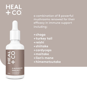 8 MUSHROOM IMMUNITY TINCTURE | IMMUNITY, ENERGY + STRESS