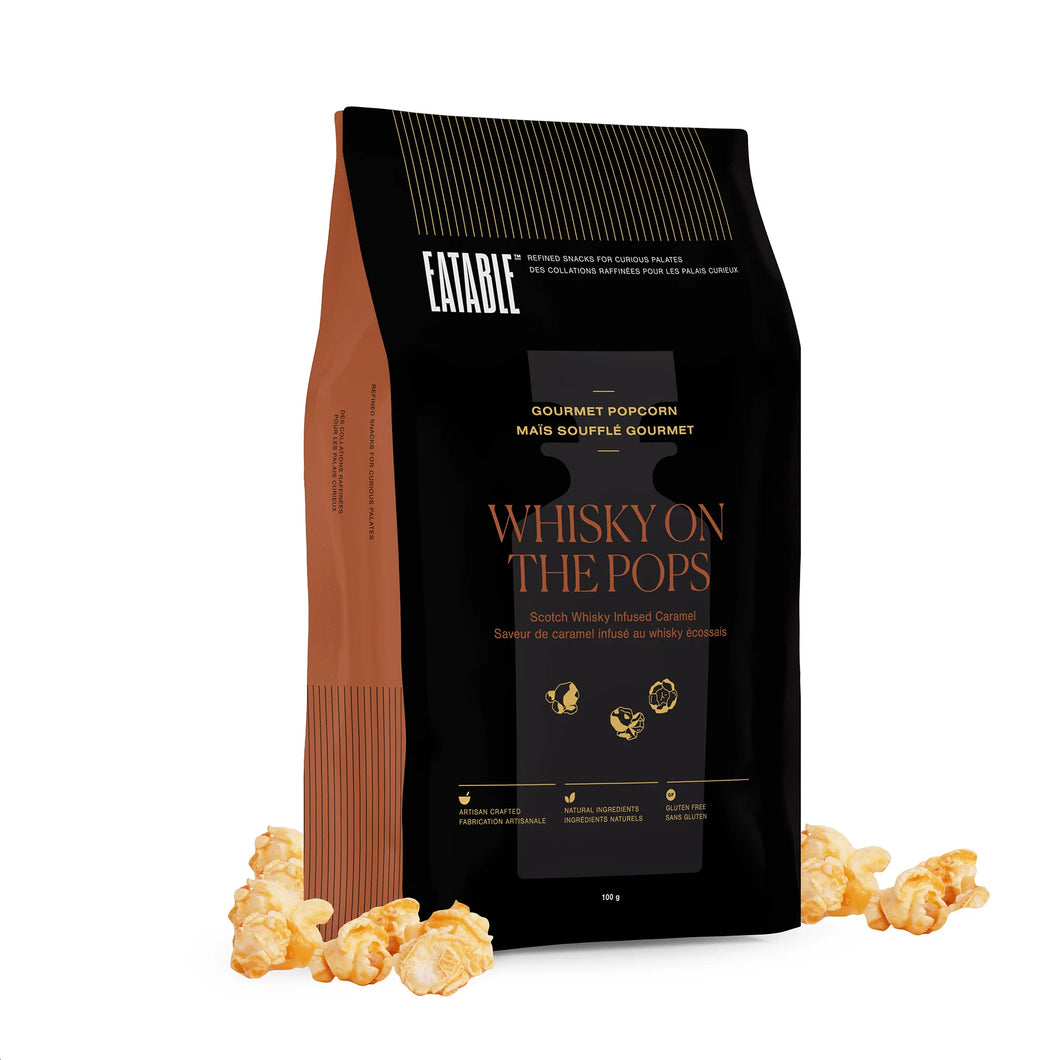 Whisky on the Pops - Scotch Infused Caramel Popcorn