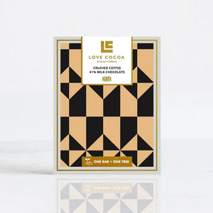 CRUSHED COFFEE CHOCOLATE BAR / 41% MILK