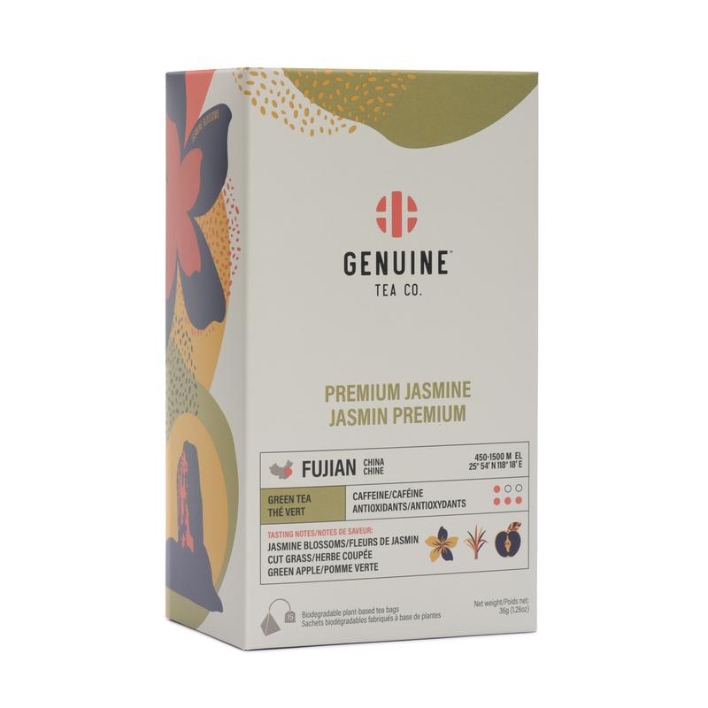 Premium Jasmine - Pyramid Tea Bags (15 Servings)