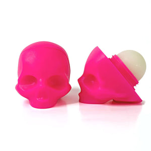 Skull Lip Balm (All Natural) / Pink, Passion Fruit