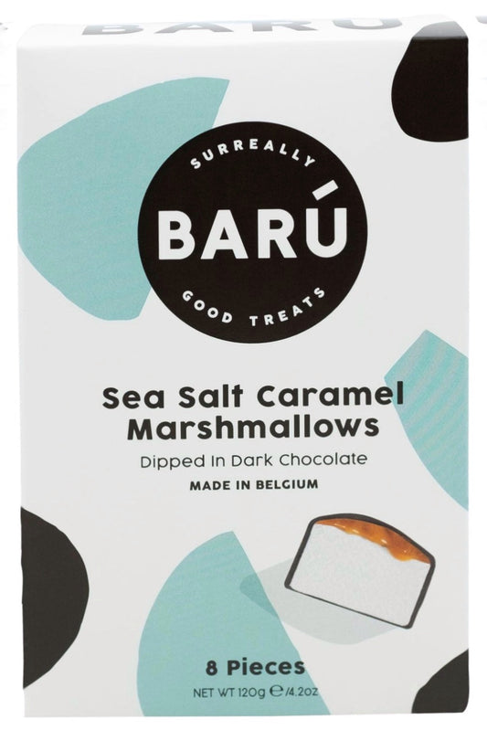 Dark Chocolate Sea Salt Caramel Marshmallows | 8 Pieces